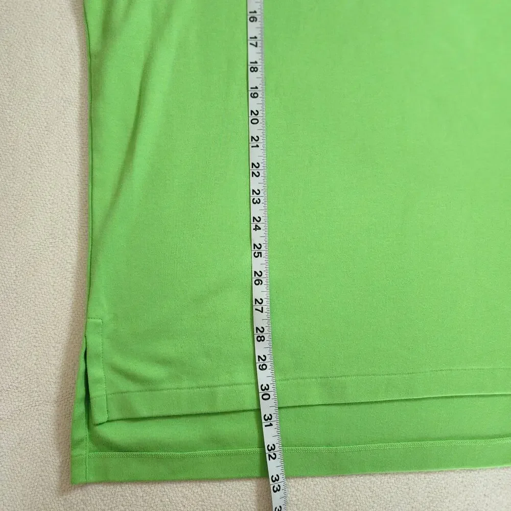 Polo by Ralph Lauren Men's XL Lime Green Short-Sleeved Polo Shirt Pony Logo